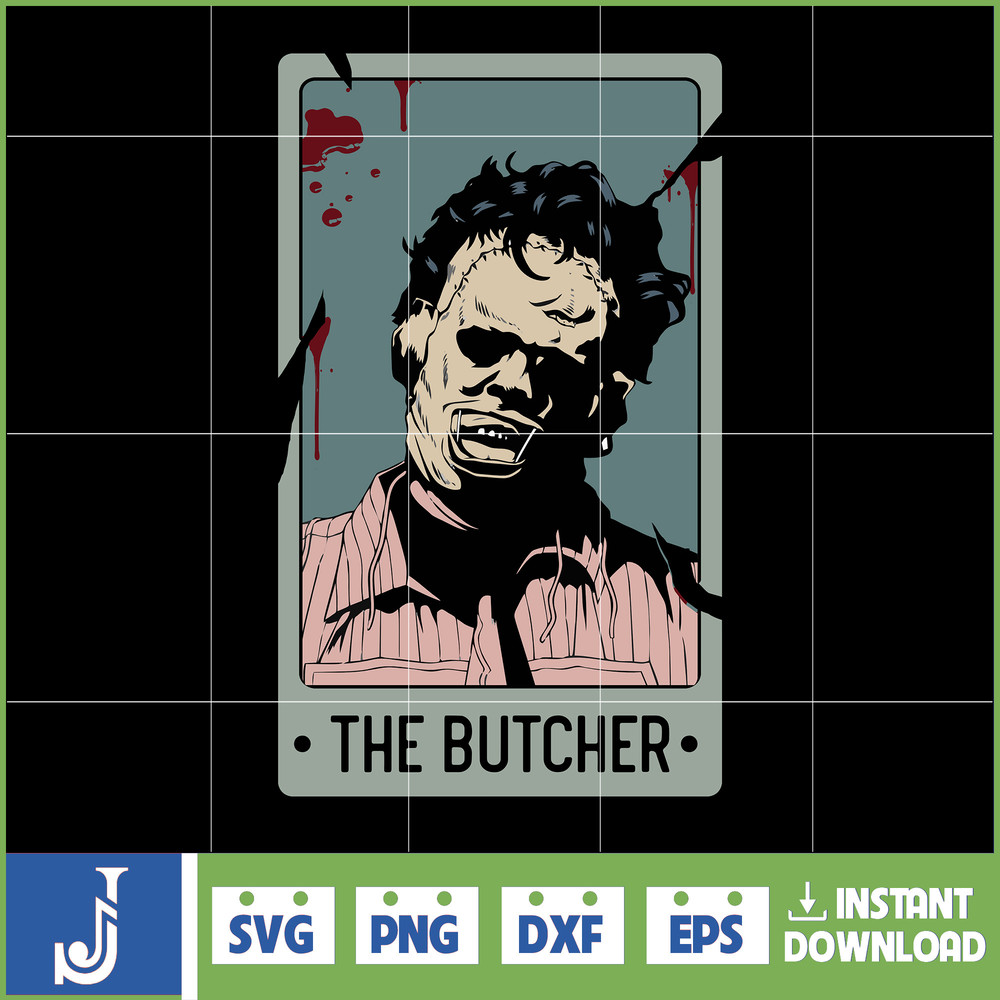 Retro Halloween Tarot Card Svg, Retro Halloween Svg, Retro Western Svg, Summer Halloween Svg, Spooky Season Svg, Trendy Easy Download (9).jpg