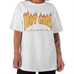 hot girl summer tshirt, hot girl summer tee, thrasher hot girl summer tee, thrasher shirt, thrasher magazine tshirt, sum