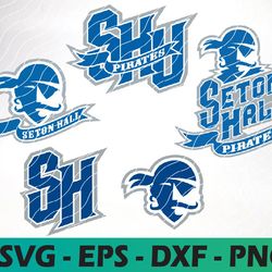 seton hall svg, seton hall logo, n c aa team, college football, college basketball, logo bundle, instant download