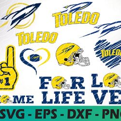 toledo rockets svg, n c aa team, logo bundle, instant download