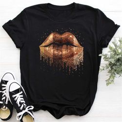 melanin shirt, black lives matter shirt, melanin sexy lips shirt, racial equality shirt, juneteenth shirt, free-ish shir