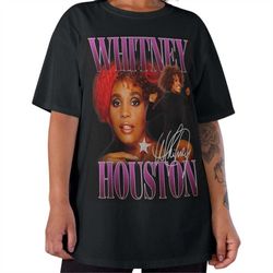 whitney houston tshirt, whitney houston tee, whitney graphic tee, vintage whitney houston tshirt, rip whitney houston ts