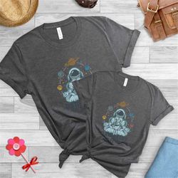 meditation shirt, yoga shirt, yoga gift, boho ,namastay in space, namaste shirt, space shirt, funny yoga shirt