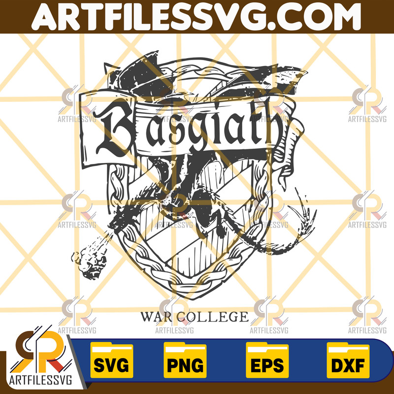 Basgiath War College Svg, Fourth Wing Xaden Svg, Fly Or Die, Dark Academia Svg, Dark Romance Svg.jpg