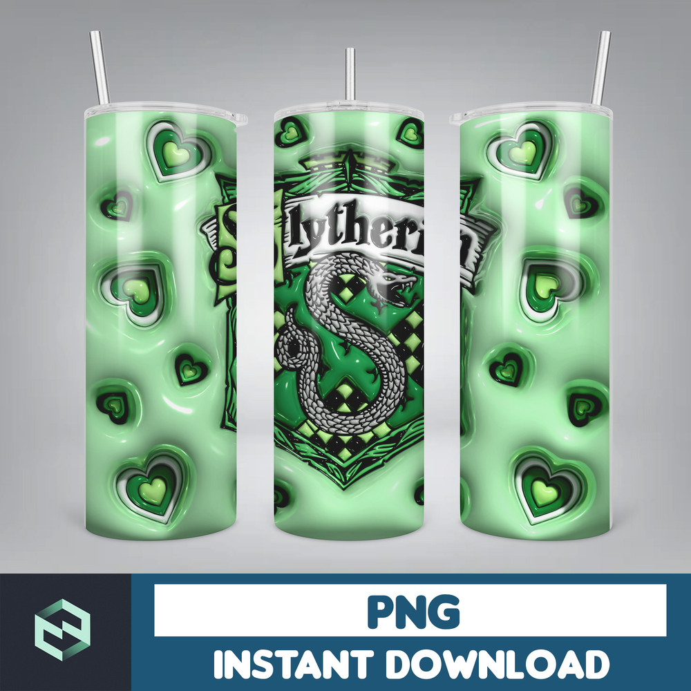 3D Inflated Magic House Tumbler Wrap PNG, HP Tumbler Sublimation, Wizard Tumbler Png, Potterhead Tumbler Png, Magic Wrap, Png Download (1).jpg