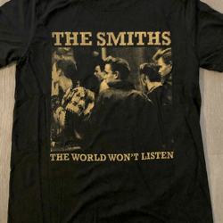 the smiths the world won't listen t-shirt