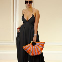 Sexy Backless Sleeveless Long Length Jumpsuit Halter Neck Jumpsuit  Women's Clothing