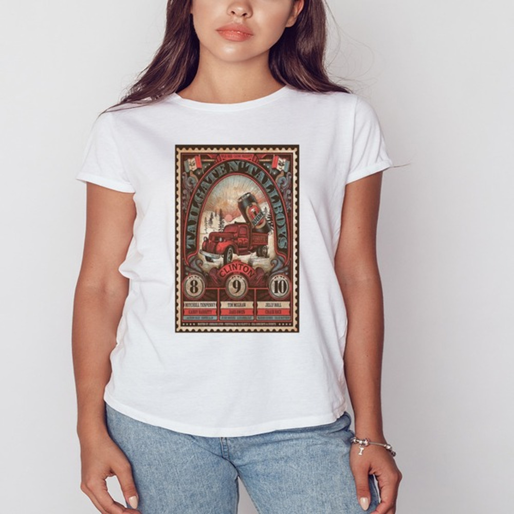 Tailgate N Tallboys June 8-9-10 2023 Clinton Iowa Poster Shirt, Shirt For Men Women, Graphic Design