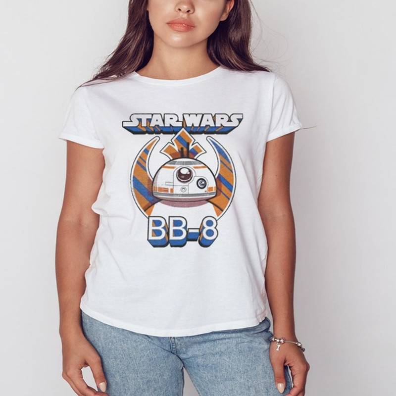 Star Wars The Force Awakens Bb-8 Droid T-shirt, Shirt For Men Women, Graphic Design, Unisex Shirt