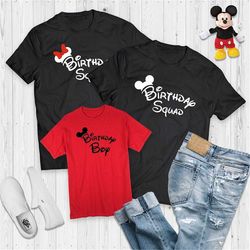 birthday squad shirt, disney birthday squad, disney matching shirts, disney birthday trip, disney family matching shirts