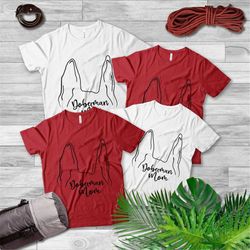 doberman sweatshirt - womens shirt - doberman lover gift - doberman mama t-shirt - doberman mom shirt doberman t-shirt