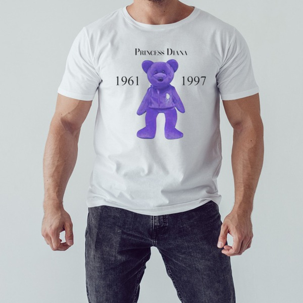 Princess diana teddy bear shirt, Shirt For Men Women, Graphic Design, Unisex Shirt
