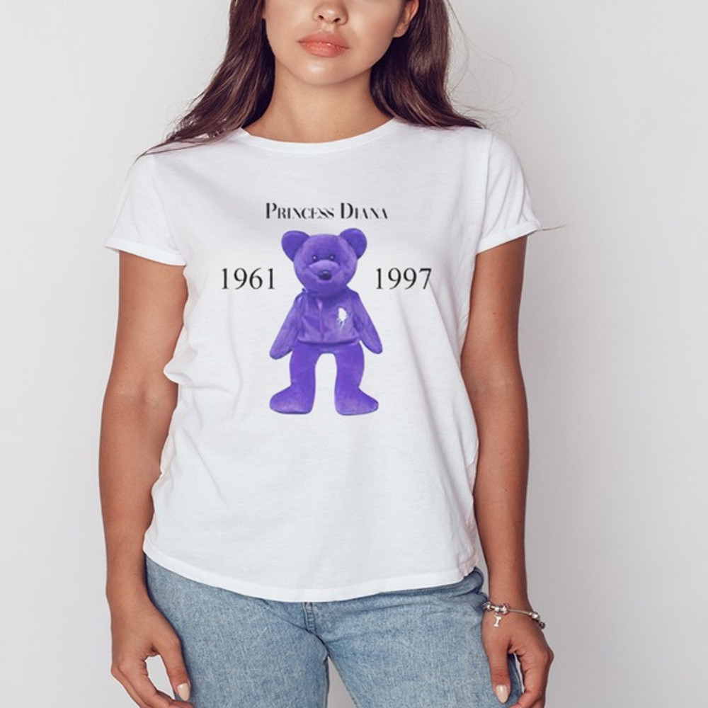 Princess diana teddy bear shirt, Shirt For Men Women, Graphic Design, Unisex Shirt
