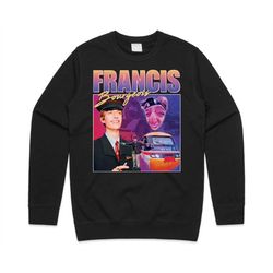 francis bourgeois homage jumper sweater sweatshirt funny train spotting trainspotter gift