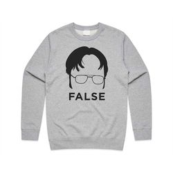 dwight schrute false jumper sweater sweatshirt funny us office beets michael scott