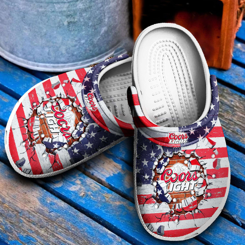Coors Light Crocs Clog Shoes.jpg