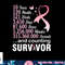 10 Years 120 Months & Counting Survivor Fight Breast Cancer T-Shirt copy.jpg