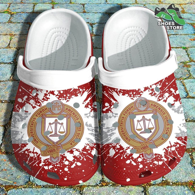 Fordham University School Of Law Graduation Crocs Shoes.jpg
