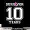10 Years Breast Cancer Survivor Gifts For Women Pink Ribbon T-Shirt copy.jpg