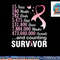 15 Years 180 Months & Counting Survivor Fight Breast Cancer T-Shirt copy.jpg