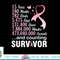 15 Years 180 Months & Counting Survivor Fight Breast Cancer T-Shirt copy.jpg