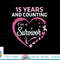 15 Years And Counting I'm A Breast Cancer Survivor Fight Win T-Shirt copy.jpg