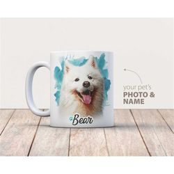 Custom Pet Mug - 2 Photos - Dog Photo Mug - Dog Lover Coffee Mug - Pet Coffee Mug - Photo Mug - Dog Coffee Mug - Custom