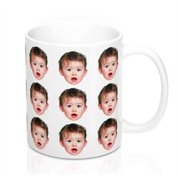 Faces Mug, Custom Face mug, Funny photo Mug, Custom Mug, Personalized Coffee Mug, Coffee Mug with Pictures, Coffee Mug G