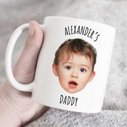 Custom baby photo mug, customized photo mug, face mug, custom photo mug, custom face mug, baby photo mug, create your mu