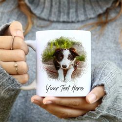 custom coffee mug, custom coffee mug, unique custom photo mug, picture, text, personalize name mug, gift for pet owner,