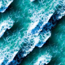 mid ocean waves 42 seamless tileable repeating pattern