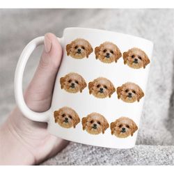Custom Dog Mug , Custom dog photo Mug , gift for dog owners, Gift for Dog Lover,  Dog Photo Mug, custom dog face mug, Cu