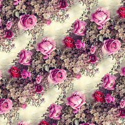 vintage botanical illustration 45 seamless tileable repeating pattern