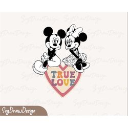 Valentine Mouse Svg, Retro Valentine's Day, Valentine's Day, Valentines Lover Bae shirt files for cricut and silhouette