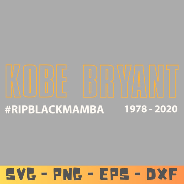 Kobe Signature Vector Kobe Bryant SVG Design - Kobe Bryant PNG - EPS - DXF - Kobe - Inspire ...