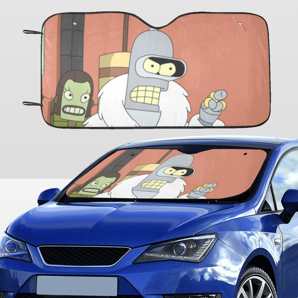 Futurama Bender Car SunShade.png