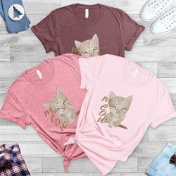 shirts for her, cat mom shirt, gifts for cat lovers, gift for cat mom, cat mama , meow shirt, cat mom shirt, cat lover t