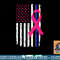 American Police Flag Cool Breast Cancer Awareness Gift T-Shirt copy.jpg