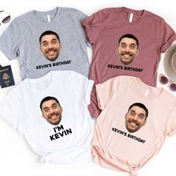 custom face birthday shirts, funny birthday matching shirts,birthday boy,birthday girl,birthday party group shirts for f