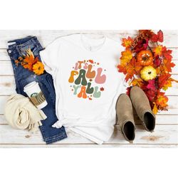 It's All Fall Y'all Shirt, Fall Shirt, Pumpkin Shirt, Cute Fall Shirt, Leopard Print Pumpkin Shirt, Fall Mom Shirt, Fall