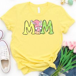 personalized mama bunny easter shirt, mother bunny shirt, custom mom grandma mimi gigi bunny baby, pregnancy shirt, east