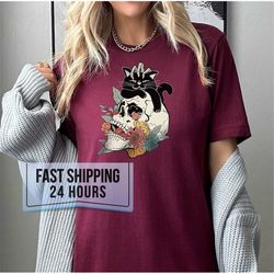 skull and cat tshirt, halloween shirt, halloween shirts, halloween cat shirt, halloween t shirt, halloween gift, hallow