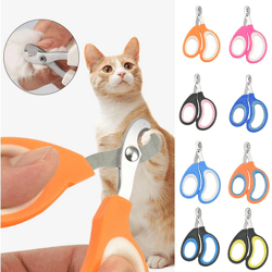 Pet Nail Clippers Stainless Steel Small Large Dog Nail Clippers Grooming Scissor Clipper Claw Nail Multifunctional Cat