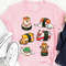 Cute Sushi Dogs T-Shirt, Japanese Anime Gift, Kawaii Anime Sushi Shirt, Dog Lover Shirt, Dog Owner Shirt, Vintage Dog Shirt, Food Lover Gift - 1.jpg