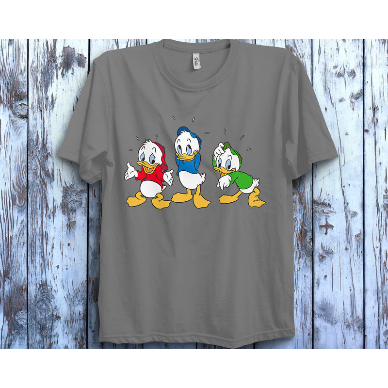Disney Ducktales Huey Dewey and Louie Donald Duck Unisex T-Shirt For Men Women Hoodie Sweatshirt Kid T-Shirt - 2.jpg