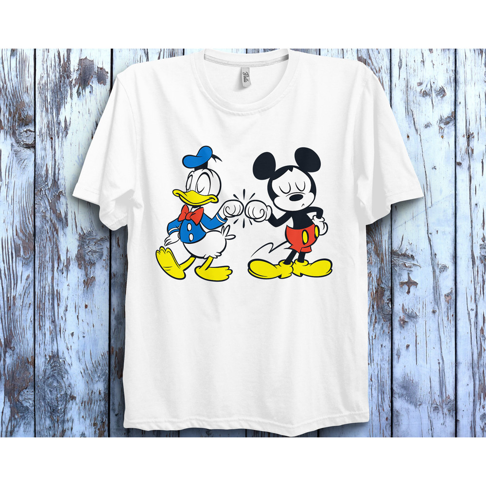 Disney Mickey Mouse and Donald Duck Best Friends T-Shirt Unisex T-Shirt For Men Women Hoodie Sweatshirt Kid T-Shirt - 2.jpg