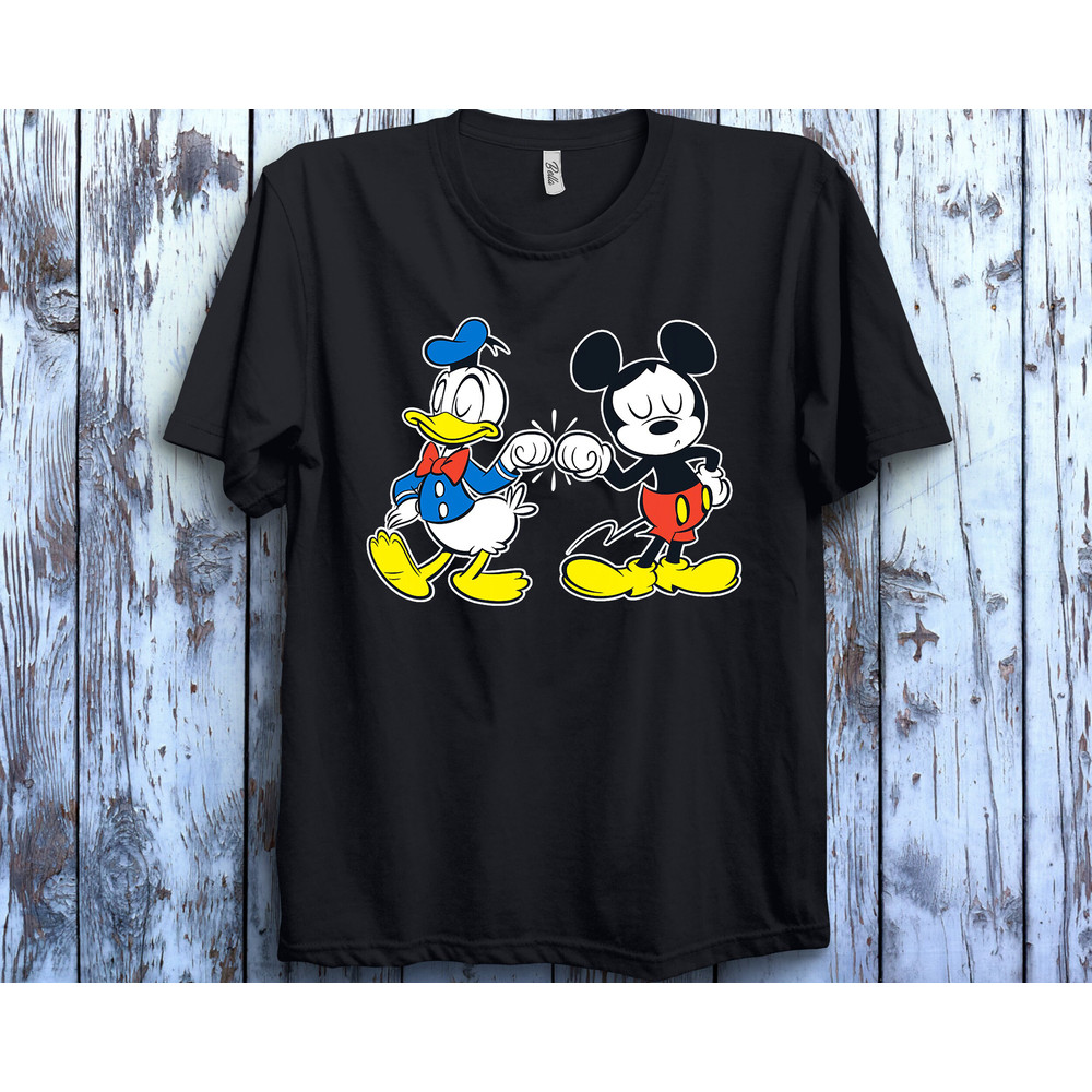 Disney Mickey Mouse and Donald Duck Best Friends T-Shirt Unisex T-Shirt For Men Women Hoodie Sweatshirt Kid T-Shirt - 3.jpg