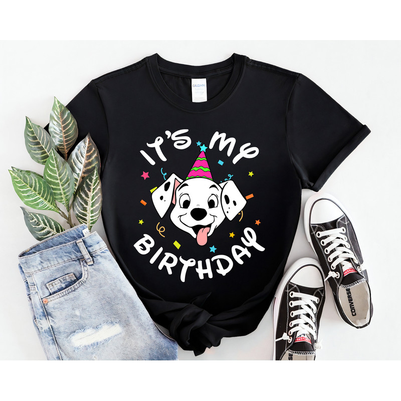 It's My Birthday T-shirt, Dalmatian Dog Tshirt, Birthday Boy Girl Tee Shirts, Dalmatian Birthday,Dog Birthday Gifts,Cute Dog Birthday Shirt - 2.jpg
