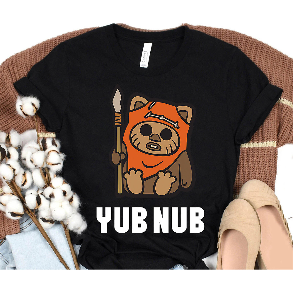 Star Wars Ewok Wicket W Warrick Yub Nub T-Shirt, Magic Kingdom Shirt, Galaxy's Edge Shirt, Disneyland Family Matching Shirt - 2.jpg