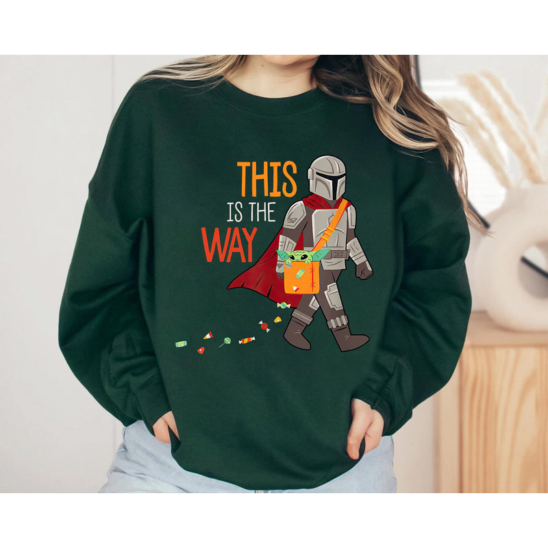 Star Wars  This is The Way Baby Yoda Halloween Unisex Gift T-Shirt Shirt Gift For Men Women Hoodie Sweatshirt Kid T-Shirt - 3.jpg